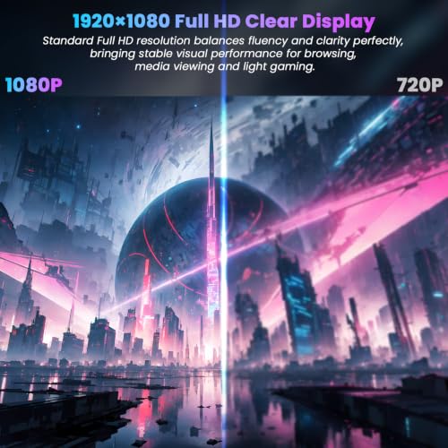 Image of Gawfolk 24.5 Inch Gaming Monitor Flat VA Panel, 240Hz Monitor 1ms | FreeSync, 3000:1 High Contrast, 68% NTSC, VESA 75x75mm Wall Mountable