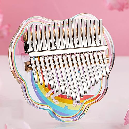 BMOZRM(ȂU) Jo 21 L[ AN  ewsAm y ̌` TsAm `[jOc[t L[obO (Color : D, Size : 17 keys)