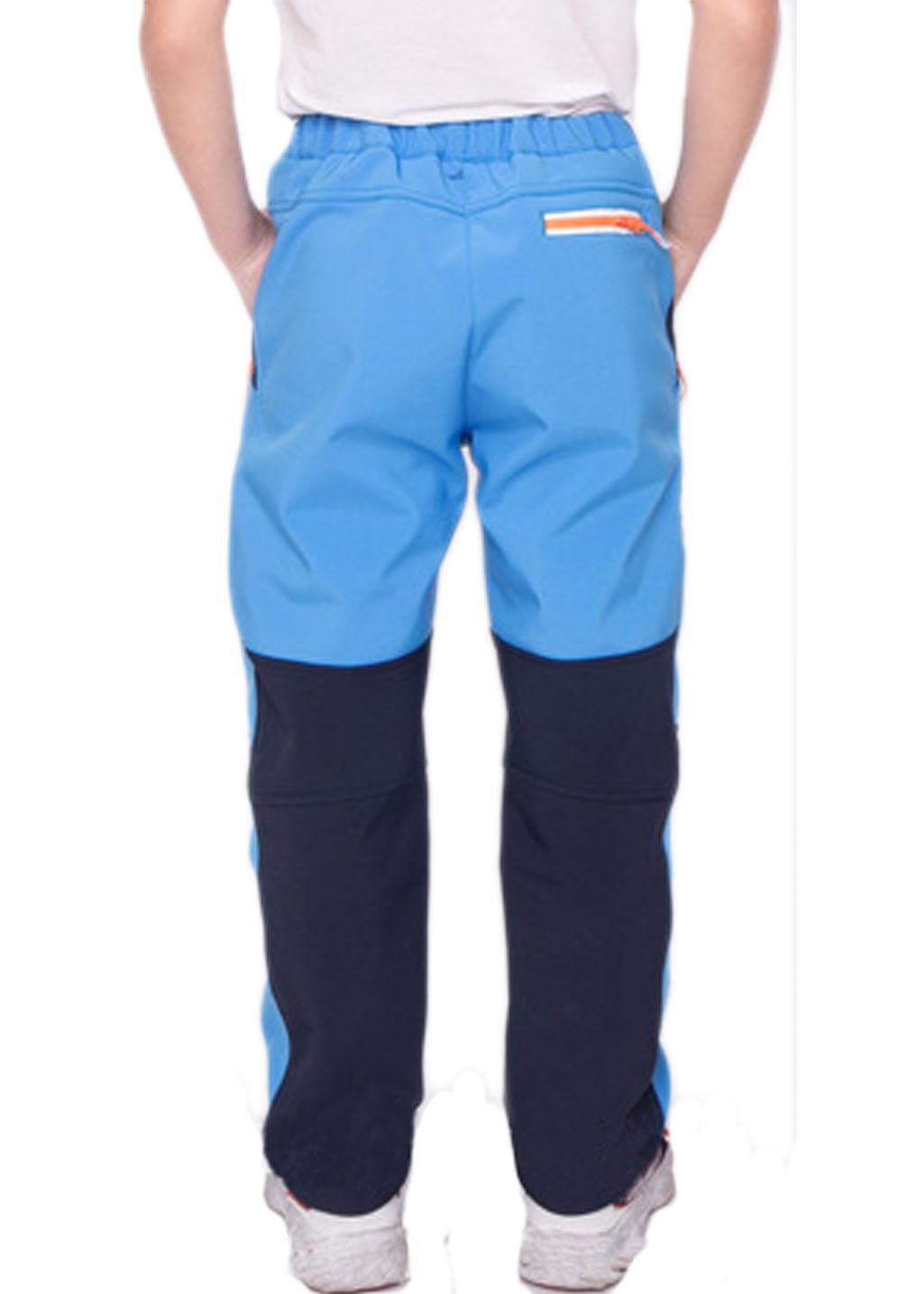 Pantaloni da sci per bambini e bambine, con fodera in pile, traspiranti, funzionali, da trekking, da sci