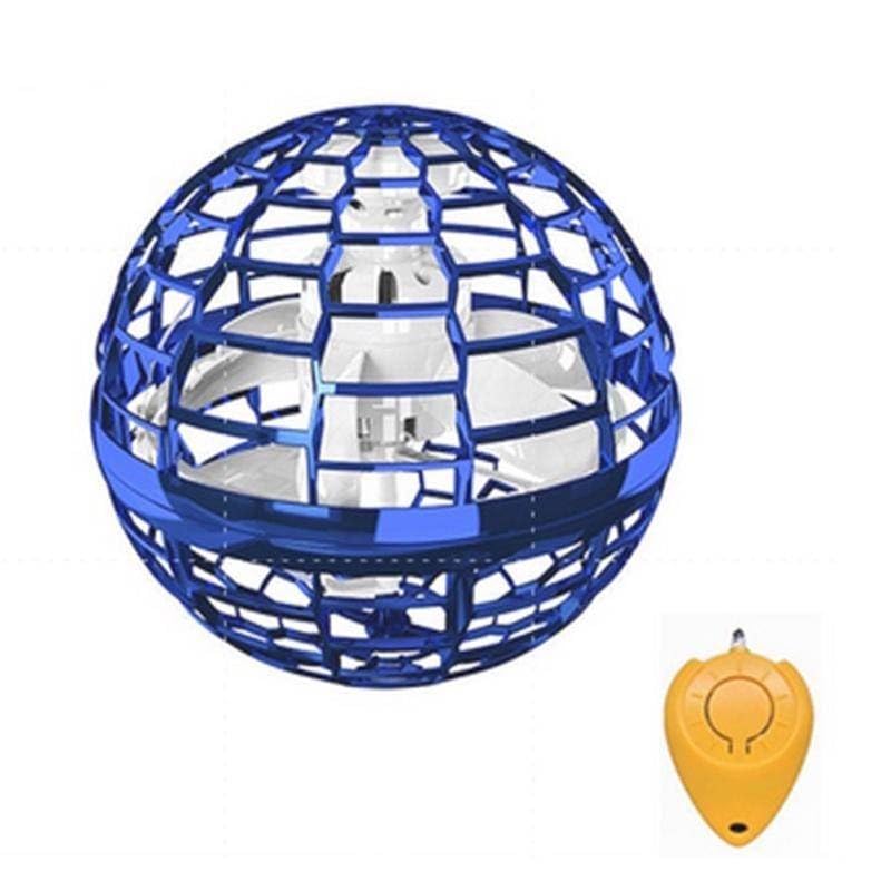 Generic Bola Voadora Flutuante com Controle Remoto, Luzes LED RGB, Bateria Recarregável, Azul, Espaço e Luzes, TOYS_AND_GAMES, Unissex, 9.5 cm x 9.5 cm x 9.5 cm, 16746752011