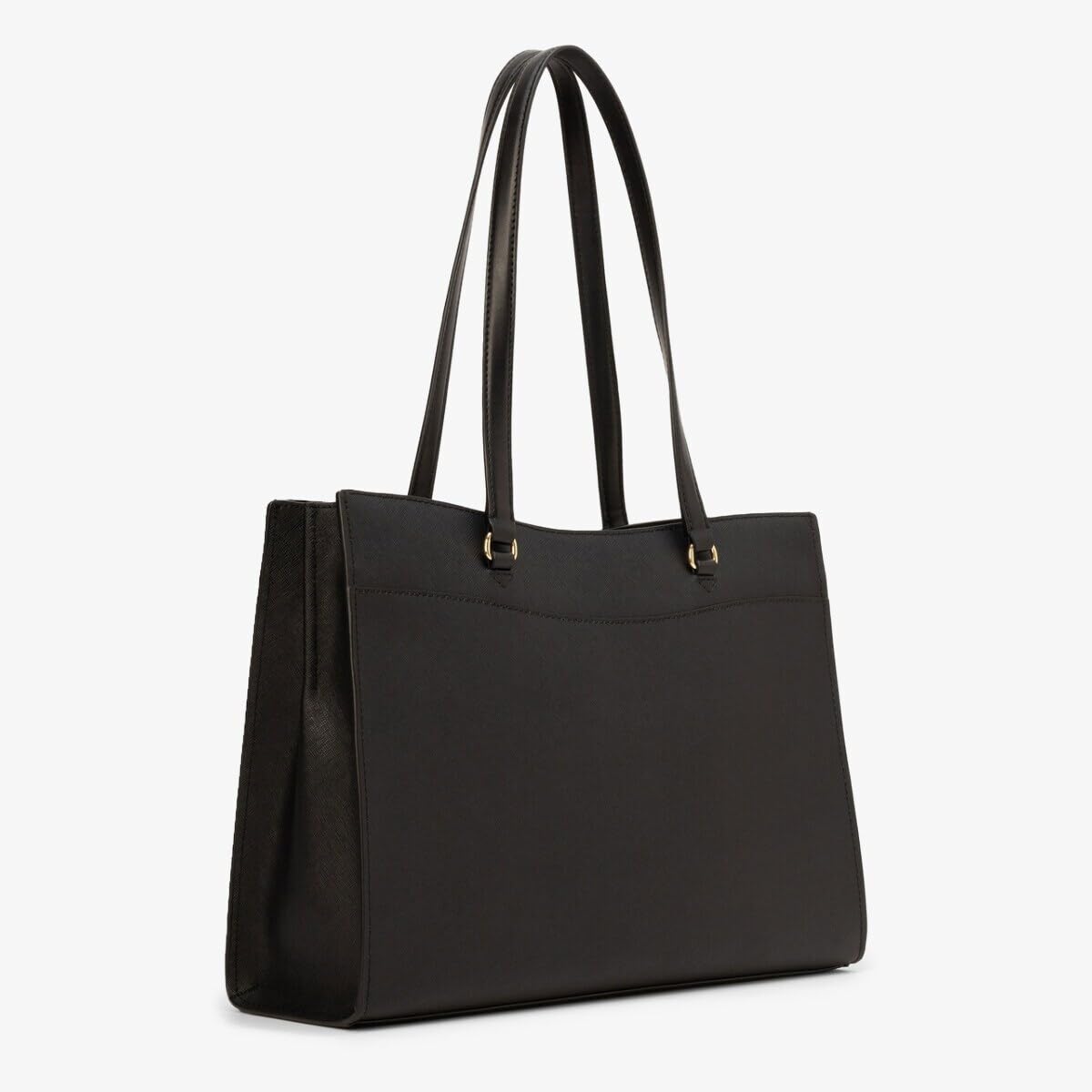 Bolso grande de piel Saffiano con bolsillos, Jet Set Travel by Michael Kors