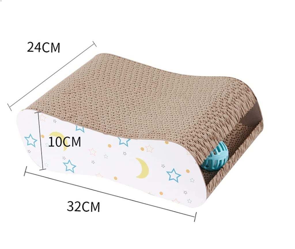 Tiragraffi Per Gatti Tiragraffi Cartone Tiragraffi Per Gatti Con Erba Gatta Tiragraffi Reversibile Con Palla Tiragraffi Per Gatti Divertente In Cartone Con Pesce In Sisal Ondulato Tiragraffi Divano