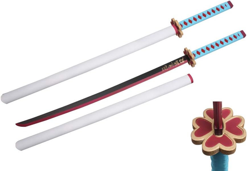 41 Inches Japanese Style Demon Blade Foam Samurai Sword Cosplay Anime Tanjito Katana Sword