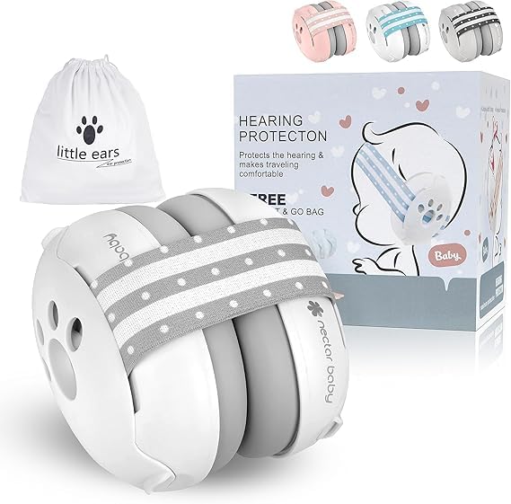 Noise Cancelling Headphones for Babies, Baby Ear Protection, Noise Reduction Earmuffs for Infant and Toddlers up to 36 Months
