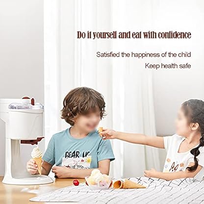 XYSQ Eismaschine, Dessertmacher, Softeismaschine für Zuhause für Home DIY-Küche, Ideal für Gesunde Weiche Servierende… – Bild 3