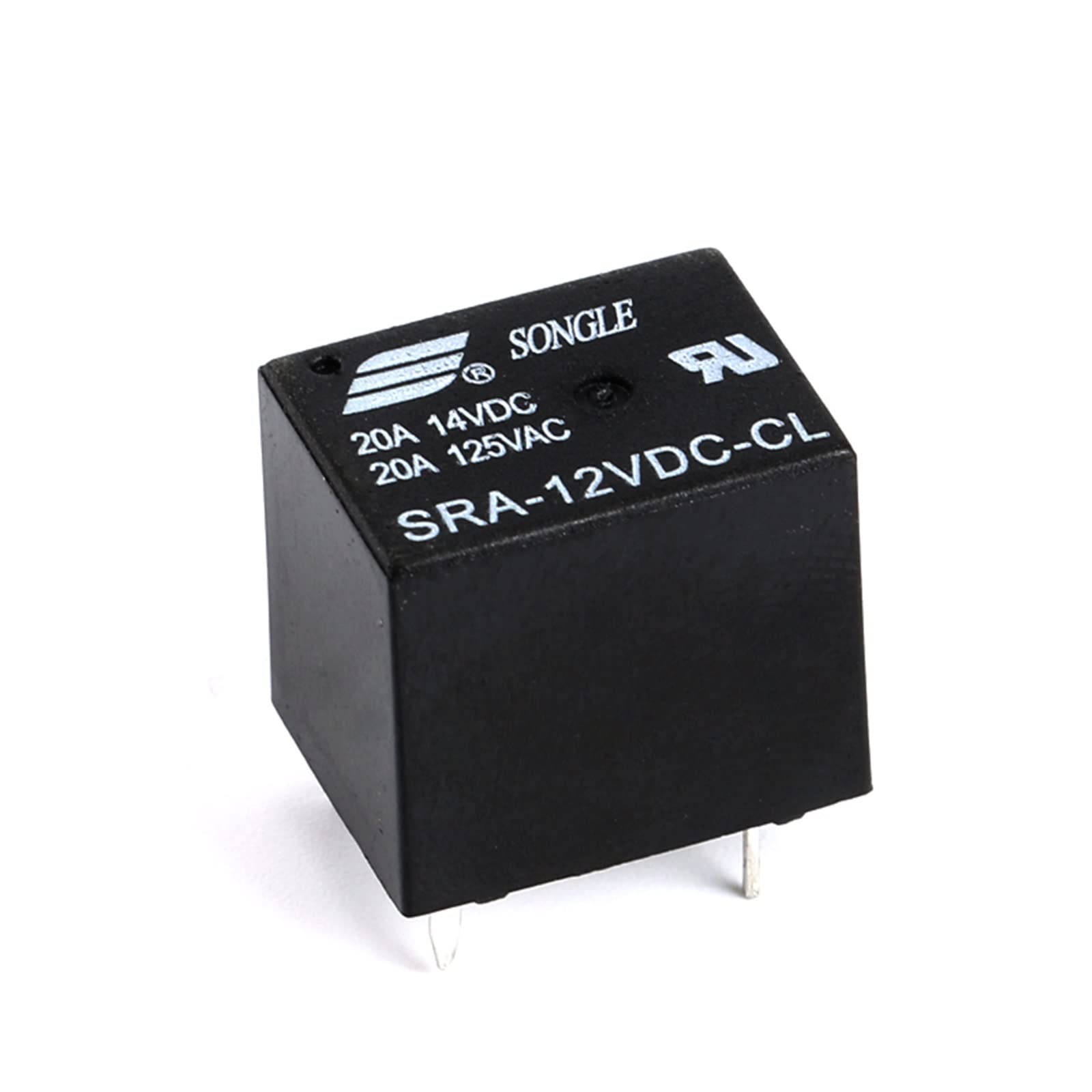 VDOQTLJT 20PCS Relays SRA-05VDC-CL SRA-12VDC-CL SRA-24VDC-CL 5V 12V 24V 20A 125VAC 5PIN T74 DC Power