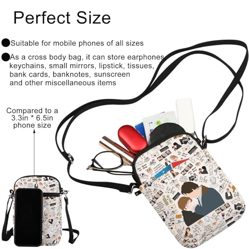 JNIAP Barely Tolerable Crossbody Bag Literature Gifts Pemberley Gifts Pemberley Shoulder Bag You Have Bewitched Me Gifts3