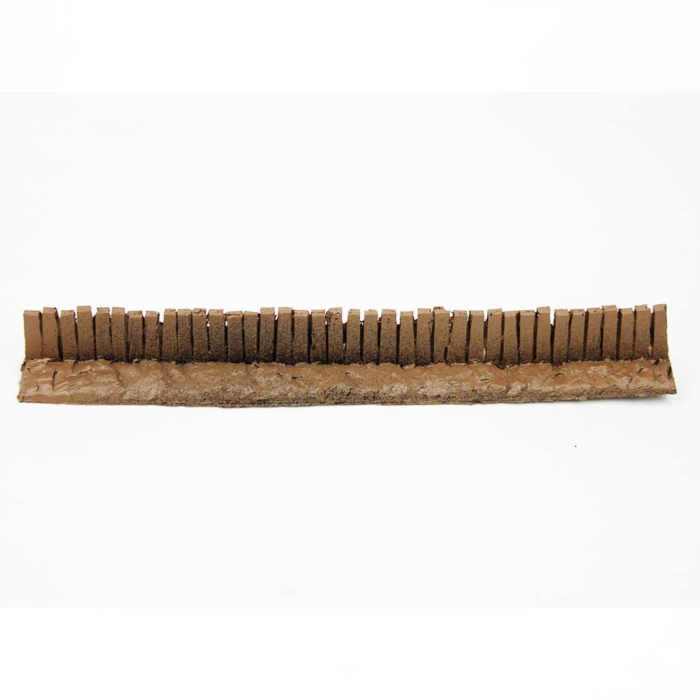 War World Gaming | Wooden Fence | Painted x 6 | 20mm - 28mm Scale Resin Wargaming Tabletop Terrain Scenery — image 1