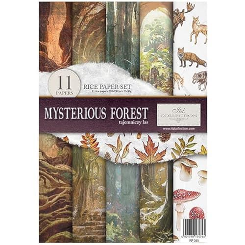 ITD Collection Rice Paper, Mysterious Forest, 29,7 x 21 cm