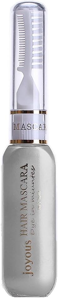 Professional Hair Dye Temporary Hair Color Stick Non-toxic Salon Diy Hair Dyeing Mascara (Silver)