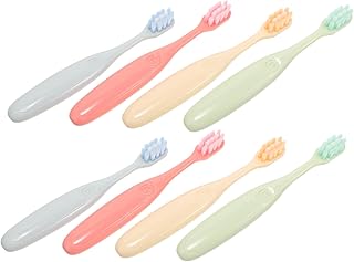 IFANLANDOR 8 Peças Escovas De Dente Infantis Escova De Dente Escova De Dente De Bebê Escova De Dente De Cerdas Macias Escova De Dente De Cerdas Macias Escova De Dente De Cerdas Macias