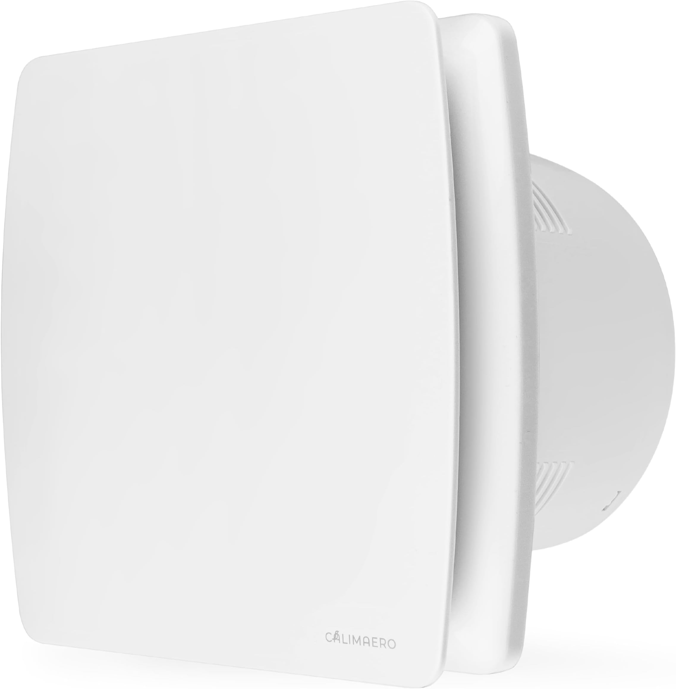 BREEZE Bathroom Extractor Fan 150mm with Over-run And Backdraft Shutter, 6 inch Bathroom Fan with Humidity Sensor, Energy Efficient, Quiet, Plastic 18W, 240m³/h, 35db, Ipx4,