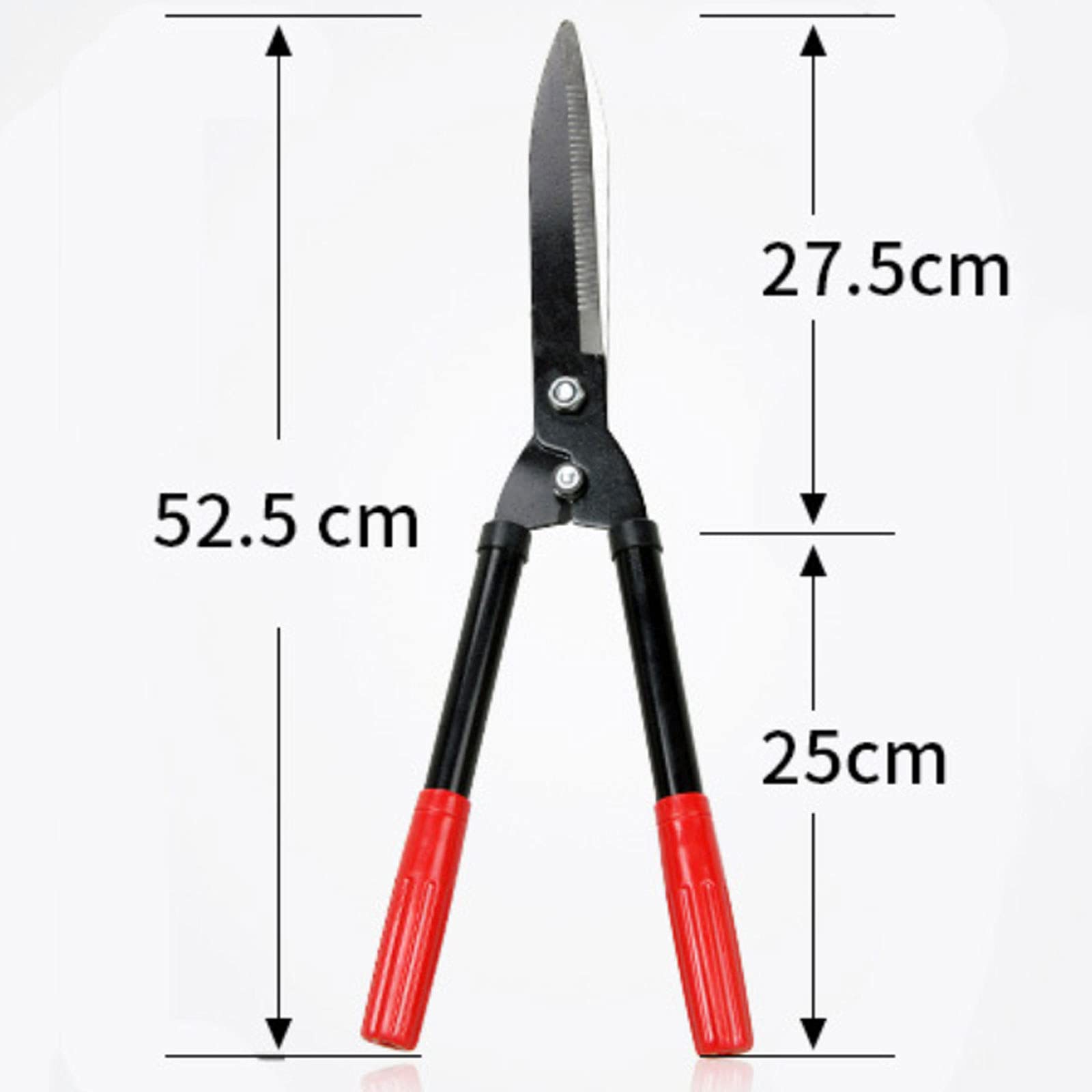 Heckenschere Gartengeräte Garten, Klinge Starke Aluminiumgriffe Manuelle Heckenschere Zum Beschneiden Von Rabatten Formgehölze Buchsbaumgräser,