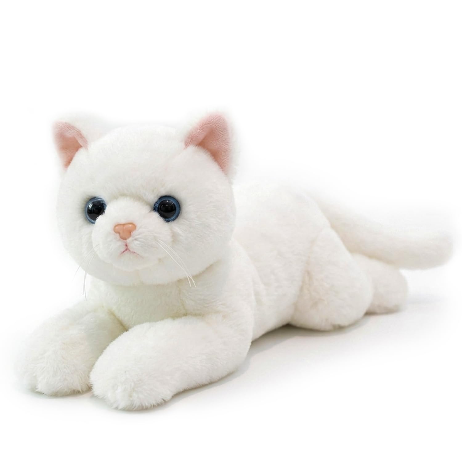 sample しろねこのあみぐるみ　ふわふわ　猫　ぬいぐるみ　白猫 Amazon.co.jp: SINGLE MANY 猫 ぬいぐるみ リアル 白猫 抱き枕 猫の