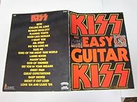 kiss for easy guitar 7935427666 Book Cover