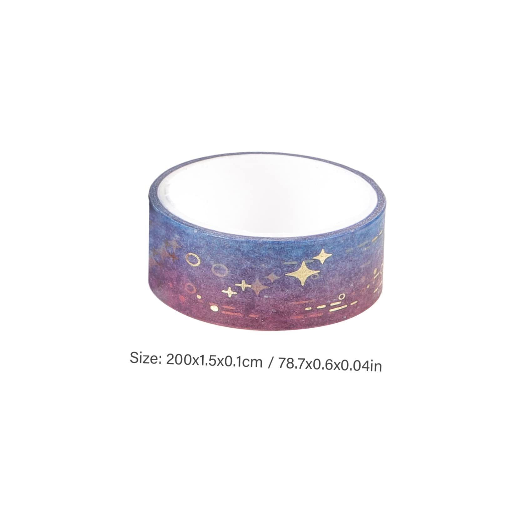 48rollen Washi Tape Sternenhimmel Design Dekorative Klebebänder Für Scrapbooking -projekte Und Journaling Für Und Kreative Bastelarbeiten