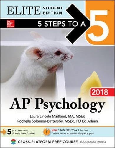 5 Steps to a 5: AP Psychology 2018, Elite Student Edition
