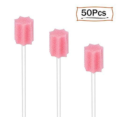 Miniatura 2 de dream-store Oral Care Esponja Torundas desechables para la limpieza Oral, 50 PCS, Rosado