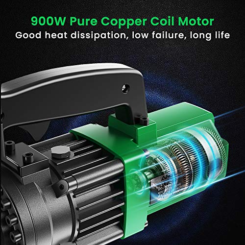 Anbull 900W Electric Rebar Cutter, Cutting Up To 5/8 Inch 4-16Mm #5 Rebar, With Replaceable Jaw Blades, Cutting Speed 2.5-3.0S (900W Rc-16) #TOP2