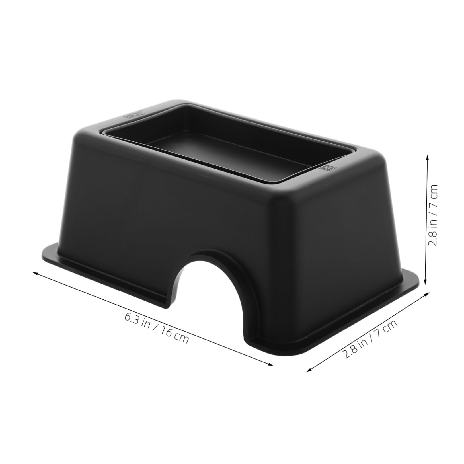 SUPVOX Reptile Food and Water Dish Hideout for Lizards and Snakes Easy to Clean Feeding Tray Enhances Natural Behavior and Habitat Simulation for Reptile Tanks