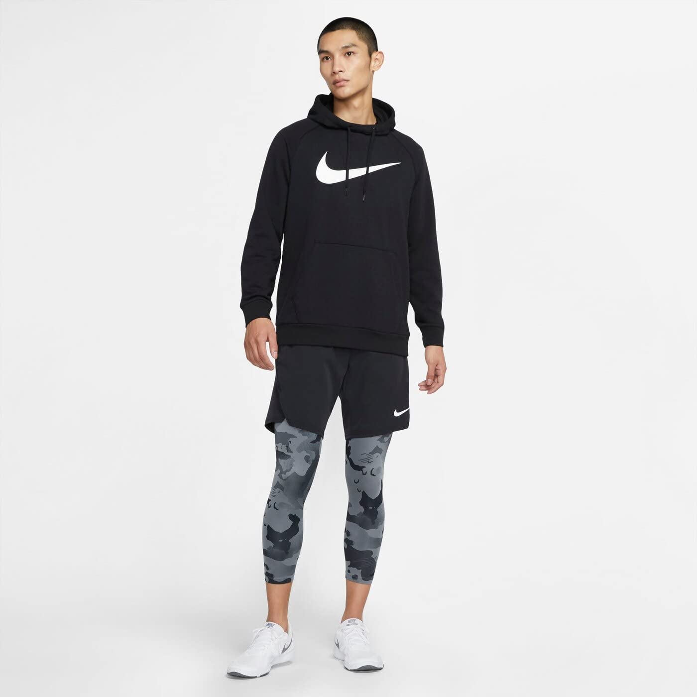 Nike M Nk DF Hdie Po Swsh Sweatshirt Hombre (Pack de 1)
