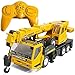UimimiU Model Toy 8Channel. Rc. Ciężarówka Inżynieria dźwigowa, 2.4G Symulacja Zdalne sterowanie Car Car Crane, 1:24 Skala Budowa Bezprzewodowa przyczepa Pojazd z Lights Dla Dzieci Chłopcy Prezenty