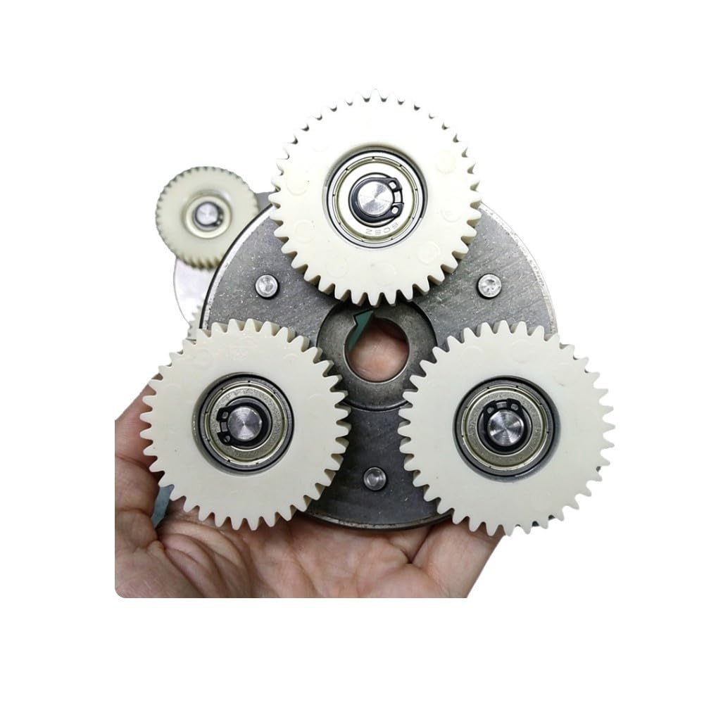 15 Uds 1,25 módulo 36T PA66 engranaje recto de acero de nailon for repuestos de engranajes de Motor de bicicleta eléctrica para equipos CNC