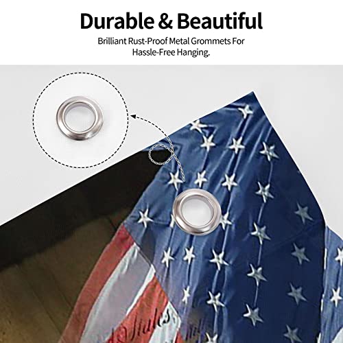 Vintage American Flag 4th Of July Memorial Independence Day 3x5 Ft Flag Decor Garden Banner Durable Indoor Outdoor Event Decoration Flag by Warm Art - Image 3
