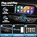 2-in-1 Wireless CarPlay & Android Auto Adapter, Plug & Play CarPlay Dongle Converts Wired to Wireless, Fast Auto-Connect, No Delay, Compact Design for iPhone & Android with USB/USB-C Port(Black)