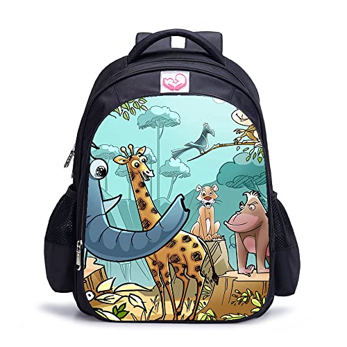 Sac à dos de mode avec grand volume 16" motif artistique et bretelles confort de 41 cm