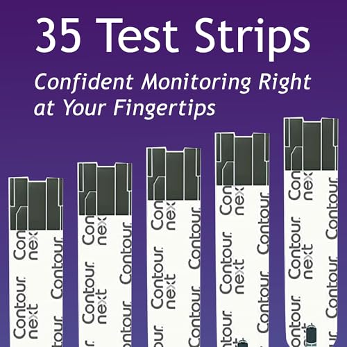 Image of Ascensia CONTOUR NEXT Blood Glucose Diabetes Test Strips, 35 Count