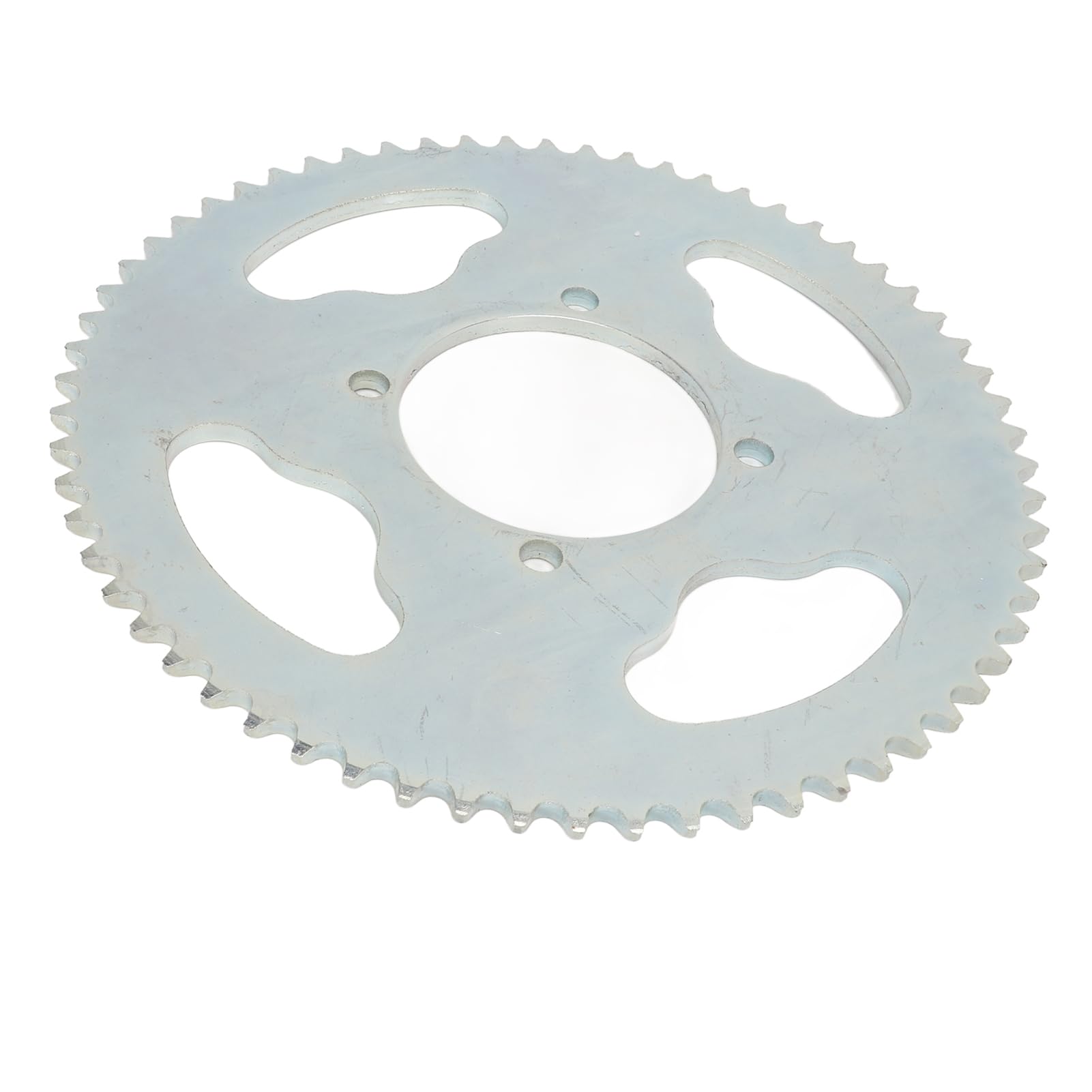 Coronas 64T per Mini Moto, Eccellente Pignone in Acciaio T8F 64 Denti con 4 Fori, Diametro 54mm, Componenti Trasmissione Durevoli per ATV Go Kart 47cc 49cc