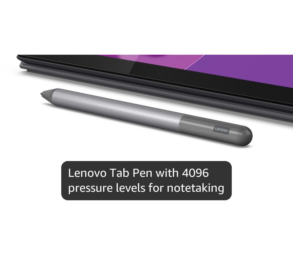 Lenovo Tab M11 Android Tablet | 11 Inch Full HD 1200p | 128 GB | Lenovo Tab Pen + Folio Case | WiFi | 4 GB RAM | Luna Grey | Designed for Portable Entertainment