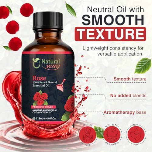 Aceite Esencial de Rosa para Aromaterapia 120 mL miniatura 4