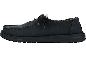 Wendy Metallic Sparkle Women's Hey Dudes Size 9 Black