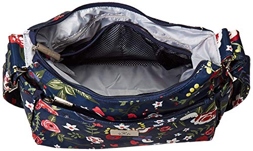 Jujube Limited Edition Hobobe Purse Diaper Bag, Midnight Posy #TOP4