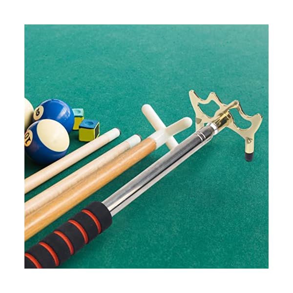Coolrunner Retractable Billiards Cue Stick Bridge Retractable Pool Cue