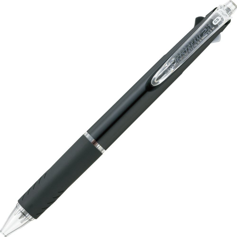 三菱鉛筆 Mitsubishi Pencil MSXE350005P24 Multifunction Pen Jet Stream 2 & 1 0.5 Black Easy Writing