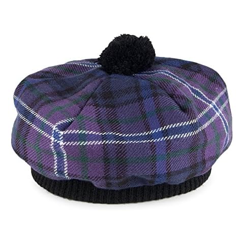 Scotland Forever Tartan Tammy Hat (Modern) Lambswool Cover