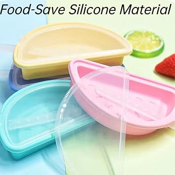 4 Pack Popsicle Mold Set 1 Piece Large Silicone Popsicle Maker Ice Cream Molds DIY Frozen Ice Pop Molds Kitchen Accessories Easy Release Breastmilk Reusable BPA Free for Summer Homemade Cakesicles