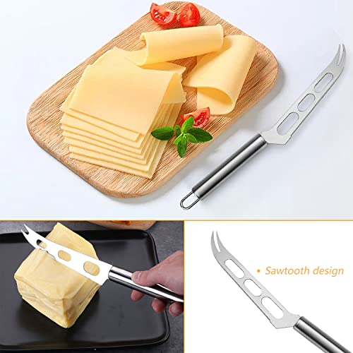 Foto von NTGRTY Profi Käsemesser Käsehobel 2-teilig Käseschneider Hartkäsehobel Cheese Slicer Käseschaber für Weichkäse Schokolade Pizza, Spülmaschinengeeignet