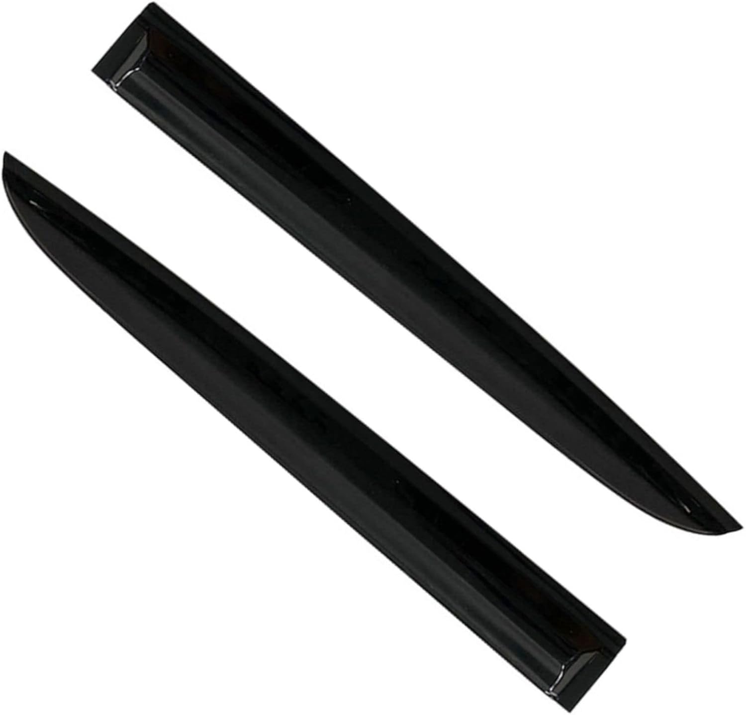 Window Visors Rain Guards Deflectors - 4-Pack Side Window Deflector Vent Shade for Car Windows Tape-On Outside Mount Acrylic Sun Rain Guard Replacement for C-HR CHR Sport Utility 2017-2020