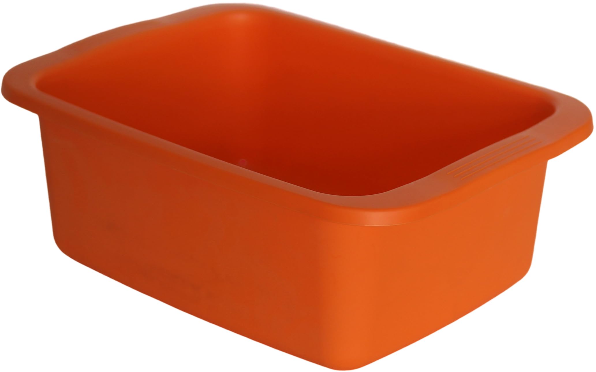 START Macchiavelli catino rettangolare arancione. Bacinella in plastica di capacità 10L. Vaschetta multiuso misure 42 x 31 x 15,5 cm