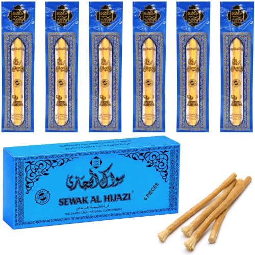 Natural Miswak Sticks Pack of 6, Traditional Toothbrush, Sewak image 4
