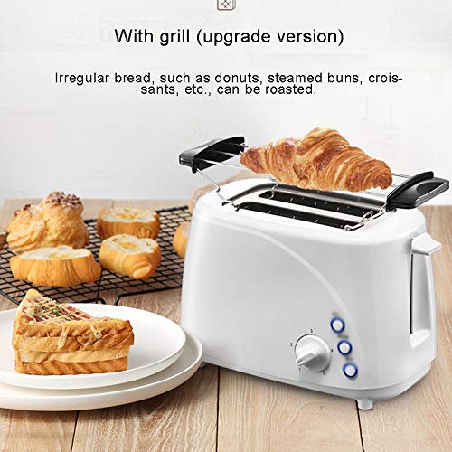 NXYJD 2 Scheiben Fast Heating Toaster Home Frühstück Spucktreiber Mini Automatic Toaster Backmaschine – Bild 3