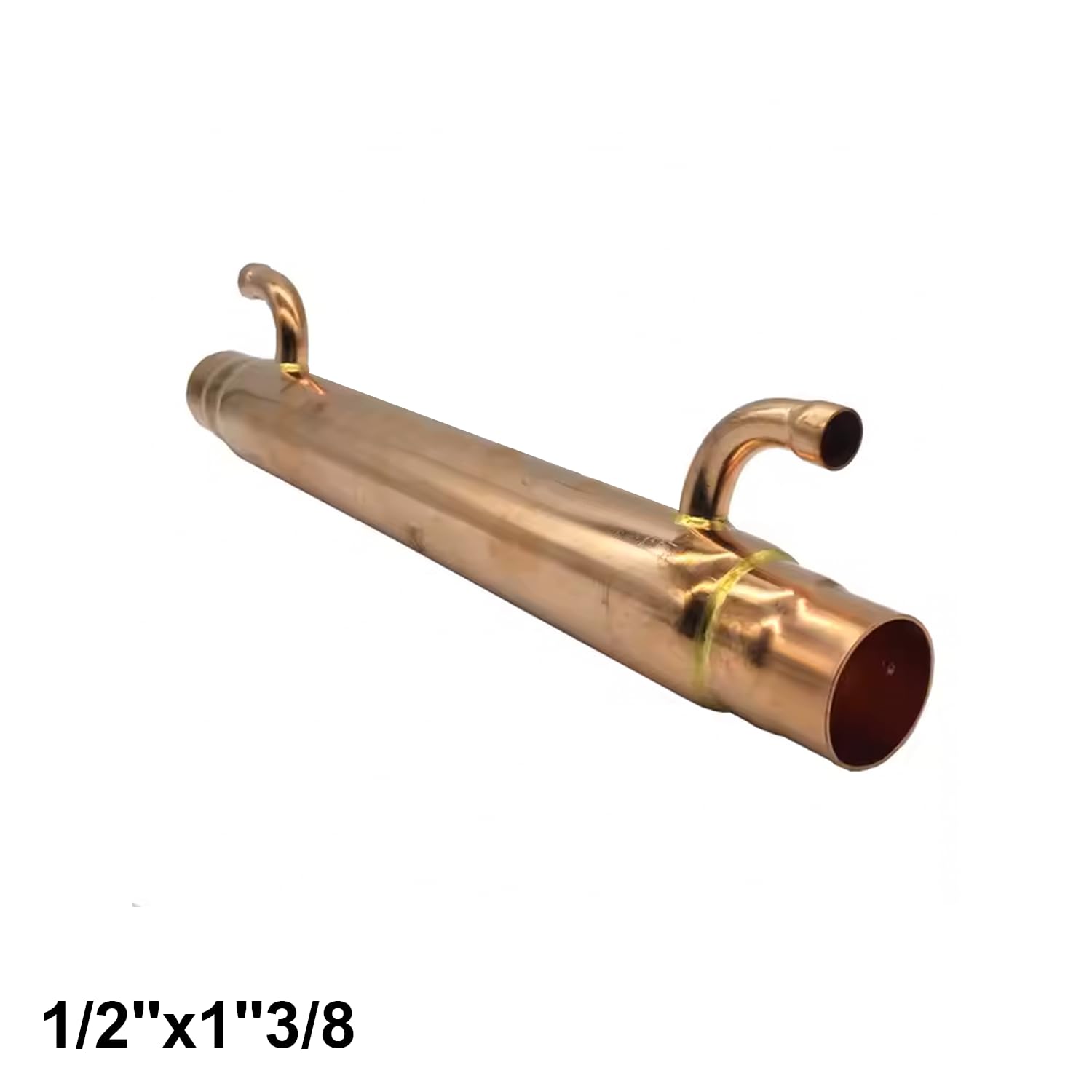 3S SuperSamaStore HXR-250 Échangeur de chaleur liquide/aspiration pour systèmes de réfrigération, cuivre, 1/2" x 1" et 3/8