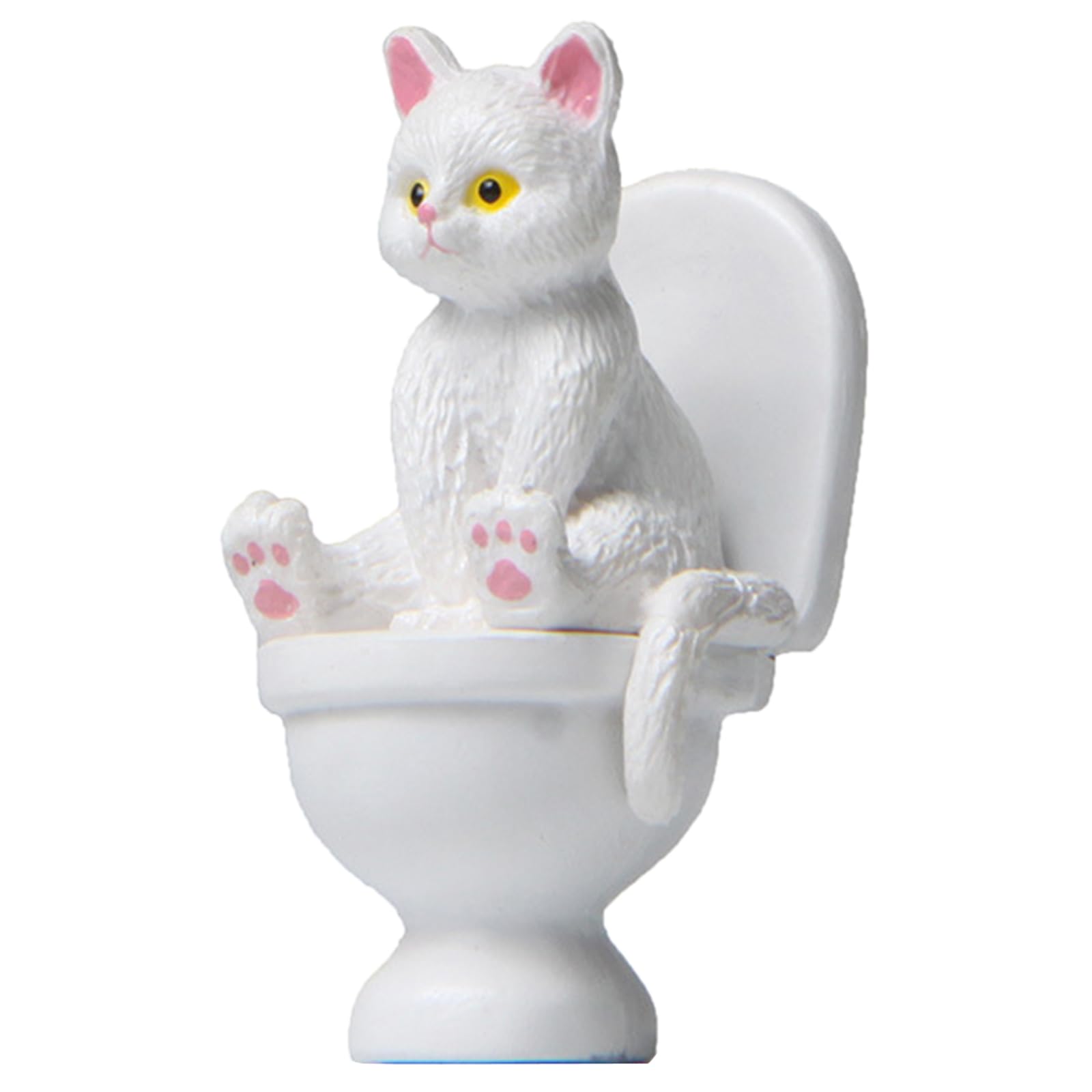 NEXAVKPR on Toilet Resin Home Decorations Figure Landscape Accessories Garden Miniatures Desktop Model Figurine Ornaments Figurines Home Decor Figurines and Statues