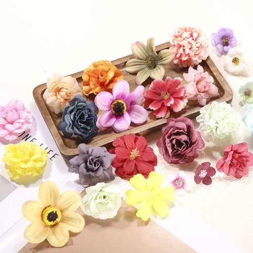 Fleurs artificielles pour décoration d'intérieur et customisation de table festive - 6