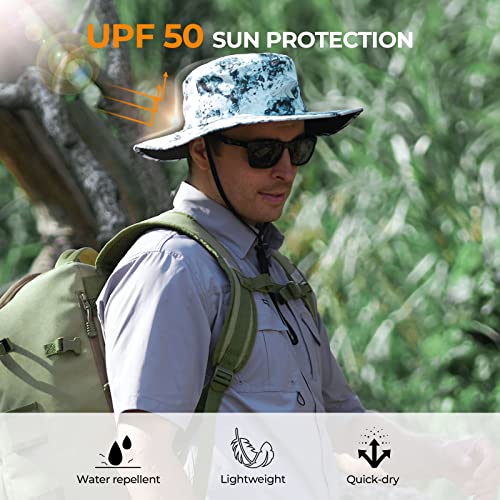 Image of KastKing Sol Armis UPF 50 Boonie Hat - Sun Protection Hat, Fishing Hat, Beach & Hiking Hat, Paddling
