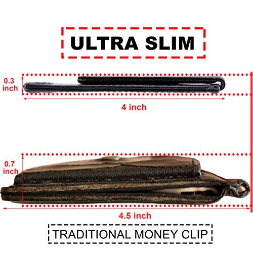 Carbon Fiber Wallet - Money Clip Magnetic Wallet RFID with Credit Card